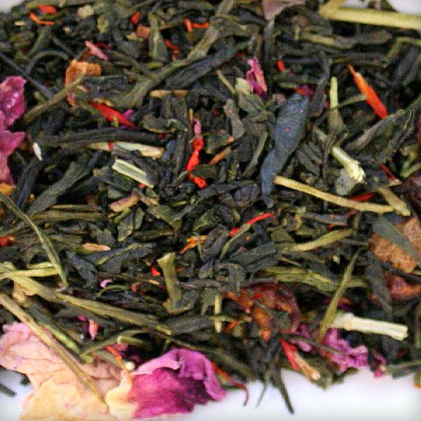 Rose Sencha green tea